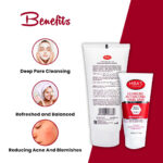 Hiba’s Collection Cleansing Anti-Bacterial Facial Wash 150ml - Image 3
