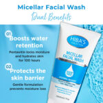 Hiba's Collection Micellar Facial Wash 150ml - Image 2