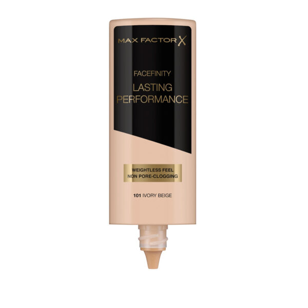 Max Factor Facefinity Lasting Performance Foundation 35ml - 101 Ivory Beige - Image 2