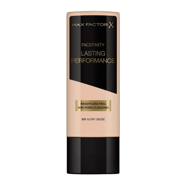 Max Factor Facefinity Lasting Performance Foundation 35ml - 101 Ivory Beige - Image 1
