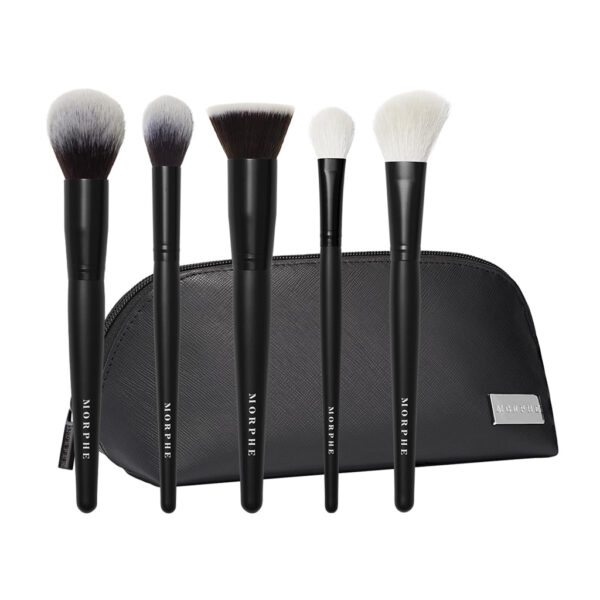 Morphe Face The Beat 5-Piece Face Brush Collection - Image 1