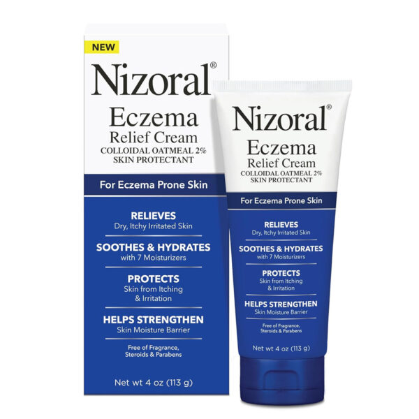 Nizoral Eczema Relief Cream, with Colloidal Oatmeal, 113g - Image 1
