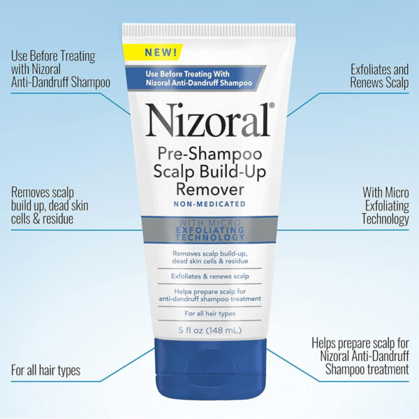 Nizoral Pre-Shampoo Scalp Build-Up Remover 148ml - Image 3