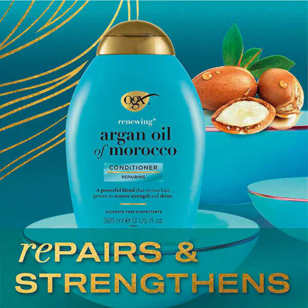 OGX Renewing+ Argan Oil of Morocco Conditioner 385ml - Image 3