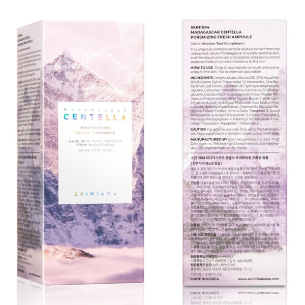 Skin1004 Madagascar Centella Poremizing Fresh Ampoule 100ml - Image 5