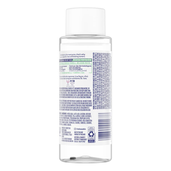 St. Ives Rose AHA Exfoliating Toner 197.5ml - Image 2