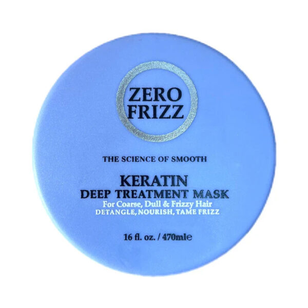 Zero Frizz Keratin Deep Treatment Mask - 470ml - Image 1