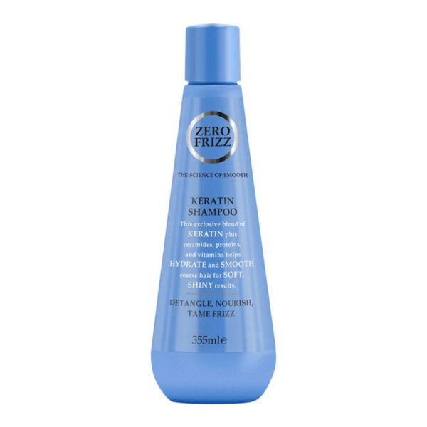 Zero Frizz Keratin Shampoo 355ml - Image 1