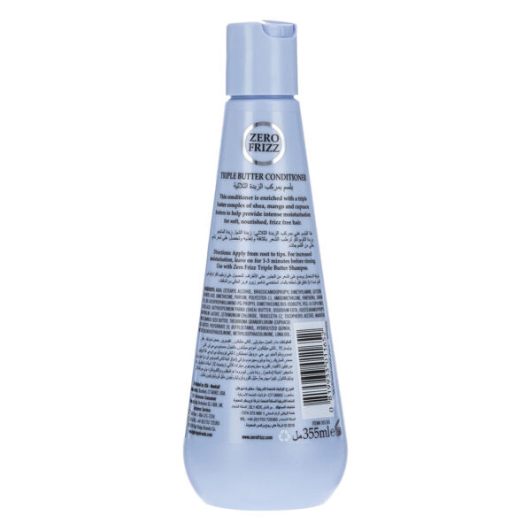 Zero Frizz Triple Butter Conditioner 355ml - Image 2
