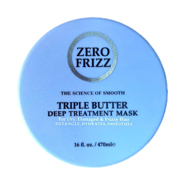 Zero Frizz Triple Butter Deep Treatment Mask – 470ml - Image 1