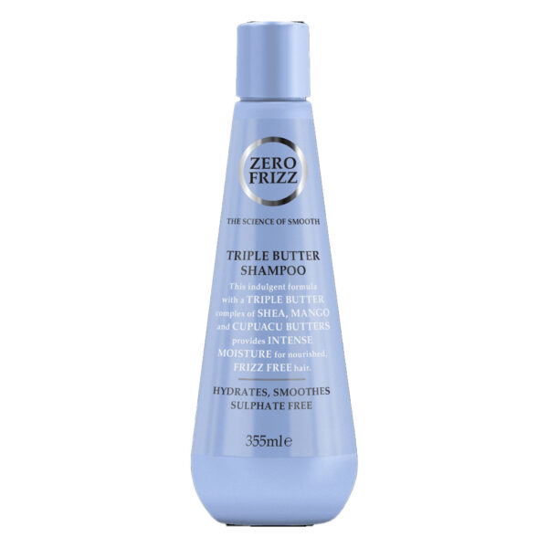 Zero Frizz Triple Butter Shampoo 355ml - Image 1
