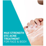 CeraVe 10% Benzoyl Peroxide Acne Foaming Cream Face & Body Wash, 150ml - Image 4