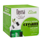 Derma Shine Skin Clear Tea Tree Day & Night Miracle Repair Cream, 50g