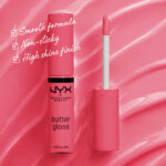 NYX Professional Butter Lip Gloss, 03 Peaches And Cream – 8ml - Image 3