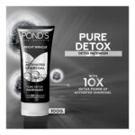 Ponds Bright Miracle Pure Detox Face Wash With Activated Charcoal, 100g - Image 2