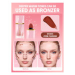 SHEGLAM Color Bloom Matte Liquid Blush – Fine Carmine - Image 3