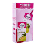 Veet Easy-Gelwax Aloe Vera & Green Tea Scent Dry Skin Wax Strips, 2-Pack