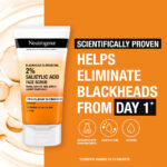 Neutrogena Blackhead Eliminating 2% Salicylic Acid Face Scrub 150ml - Image 2