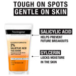 Neutrogena Blackhead Eliminating 2% Salicylic Acid Face Scrub 150ml - Image 3