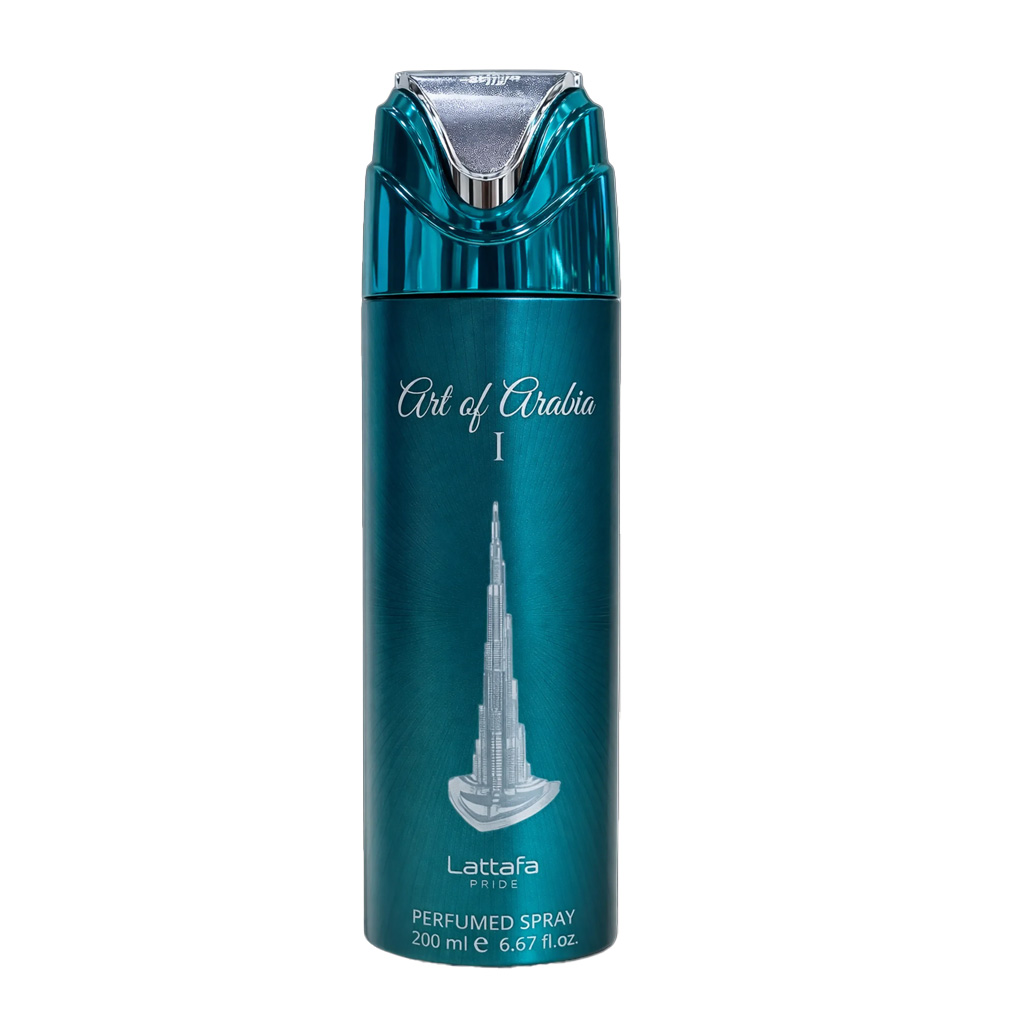 lattafa-art-of-arabia-body-spray-200ml Lattafa Art Of Arabia Body Spray 200ml - Image 1