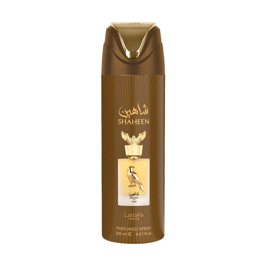 lattafa-shaheen-gold-body-spray-200ml Lattafa Shaheen Gold Body Spray 200ml - Image 1
