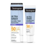 Neutrogena Ultra Sheer Age Shield Invisible Fluid Sunscreen, SPF-50, 50ml