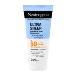 Neutrogena Ultra Sheer Invisible Sunscreen Lotion, SPF50, 200ml