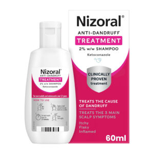 Nizoral Anti-Dandruff Treatment 2% ketoconazole shampoo 60ml