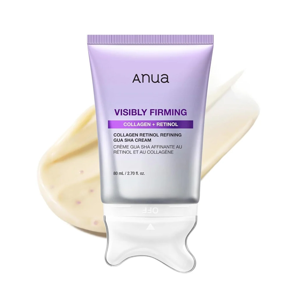 anua-visibly-firming-collagen-retinol-refining-gua-sha-cream-80ml Anua Visibly Firming Collagen Retinol Refining Gua Sha Cream 80ml - Image 1