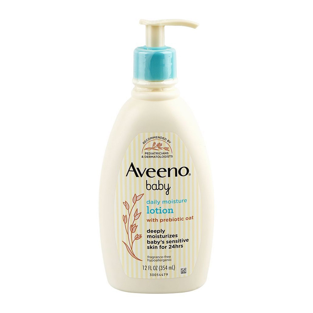 aveeno-baby-prebiotic-oat-daily-moisture-lotion-354ml Aveeno Baby Prebiotic Oat Daily Moisture Lotion, 354ml - Image 1
