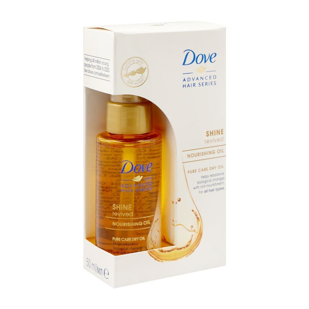 dove-advanced-hair-series-shine-revive-nourishing-oil-50ml Dove Advanced Hair Series Shine Revive Nourishing Oil, 50ml - Image 1