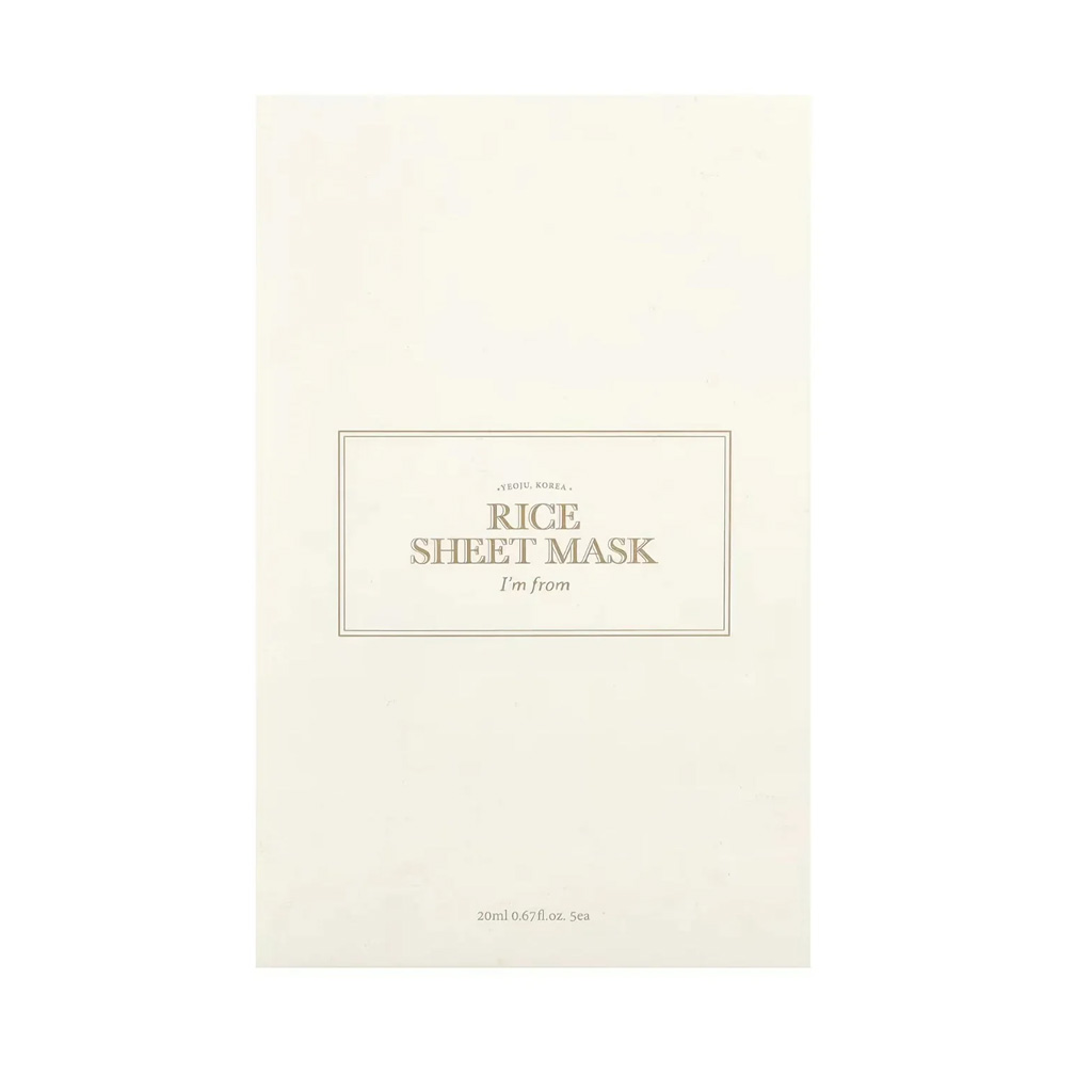 im-from-rice-sheet-mask-20ml I'm From Rice Sheet Mask 20ml - Image 1