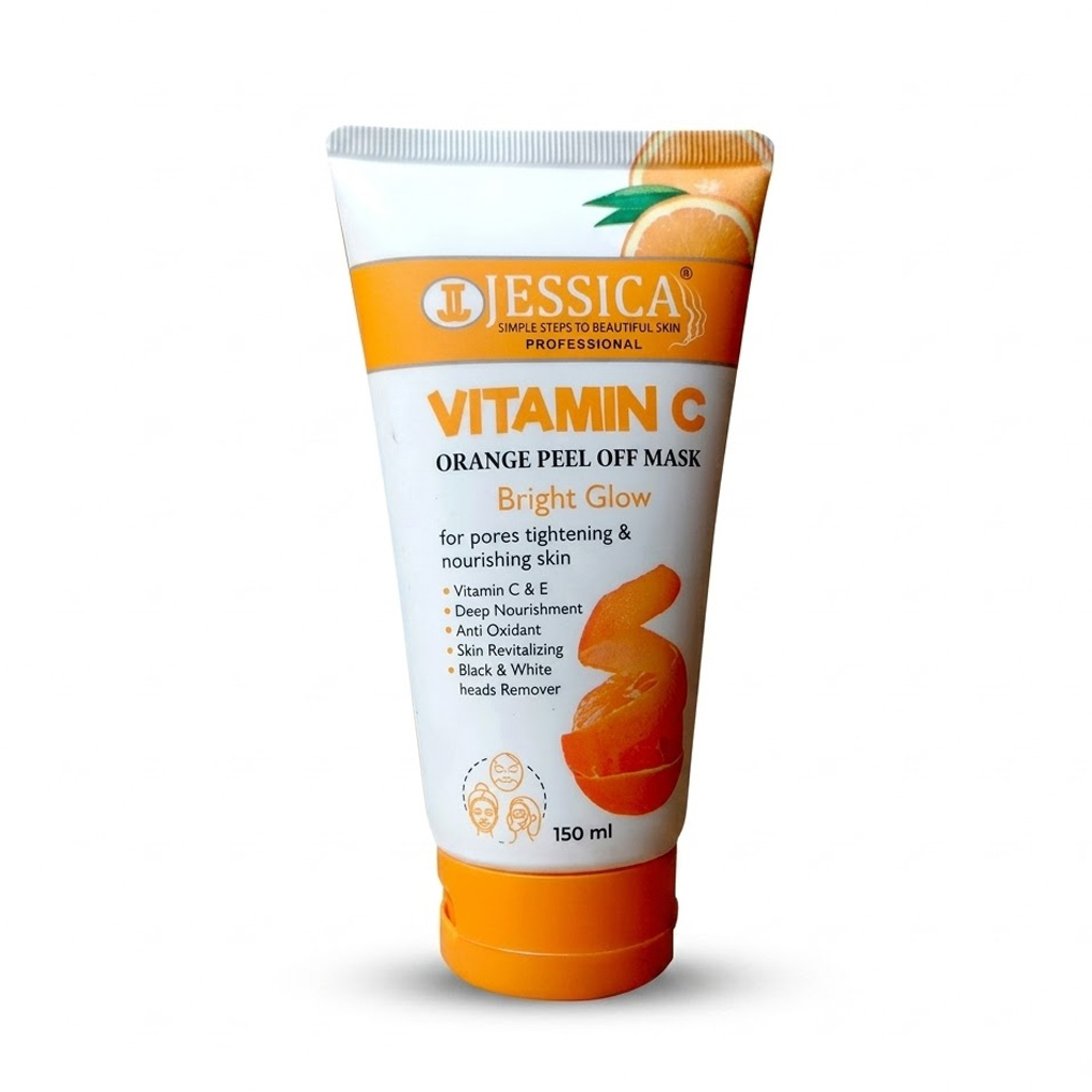 jessica-vitamin-c-orange-peel-off-mask-150ml Jessica Vitamin C Orange Peel Off Mask 150ml - Image 1
