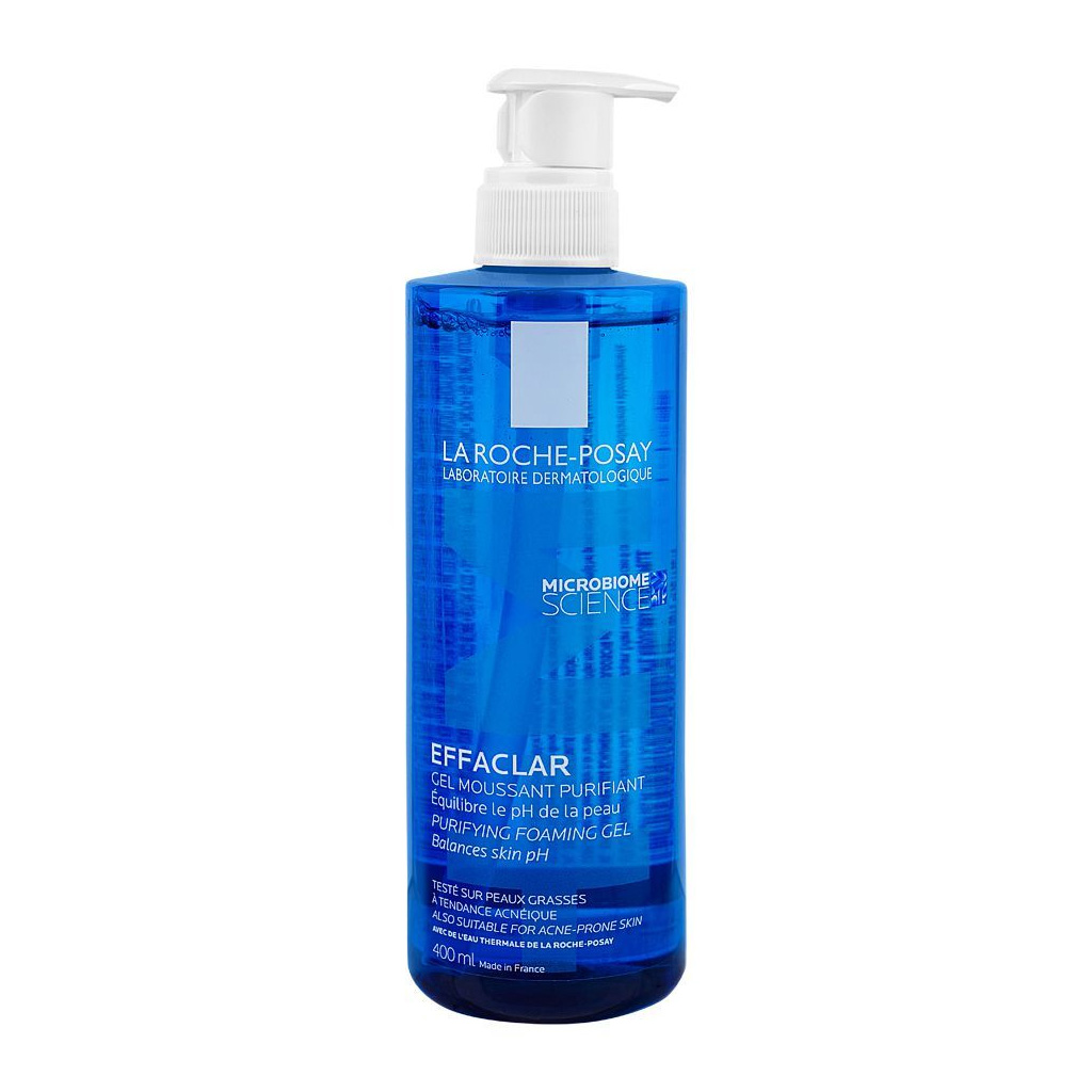 la-roche-posay-effaclar-purifying-foaming-gel-cleanser-pump-400ml La Roche-Posay Effaclar Purifying Foaming Gel Cleanser Pump, 400ml - Image 1