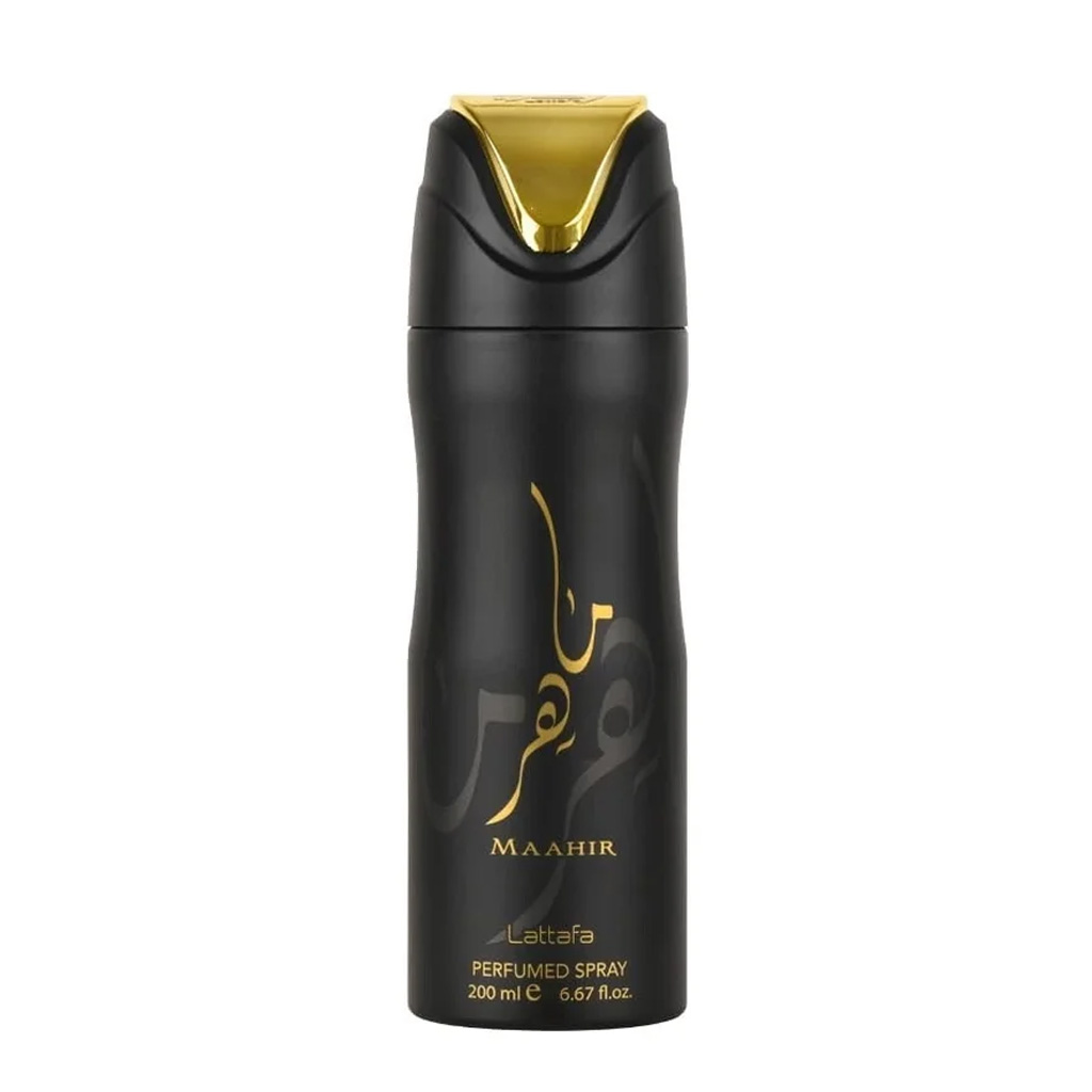 lattafa-maahir-black-deodorant-body-spray-200ml Lattafa Maahir Black Deodorant Body Spray 200ml - Image 1
