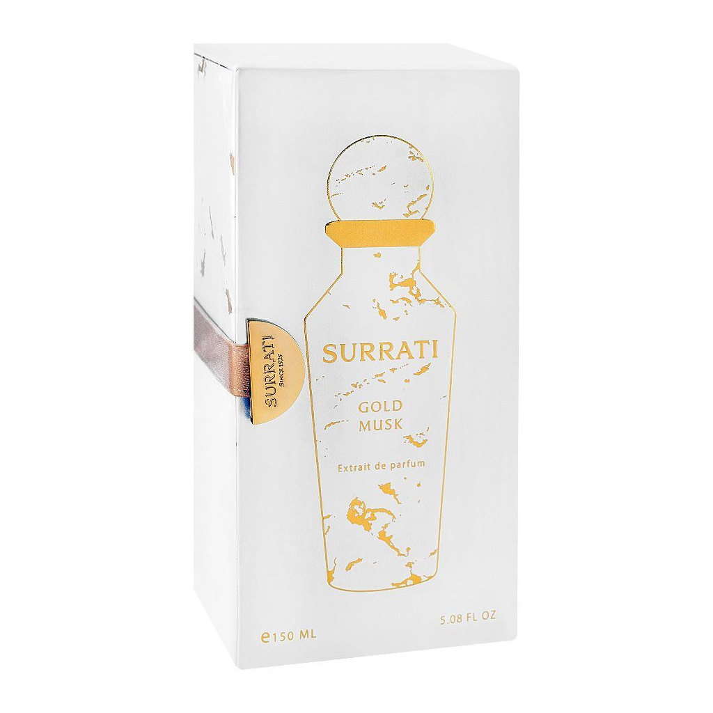 surrati-gold-musk-extrait-de-parfum-for-men-women-150ml Surrati Gold Musk, Extrait De Parfum, For Men & Women, 150ml - Image 1