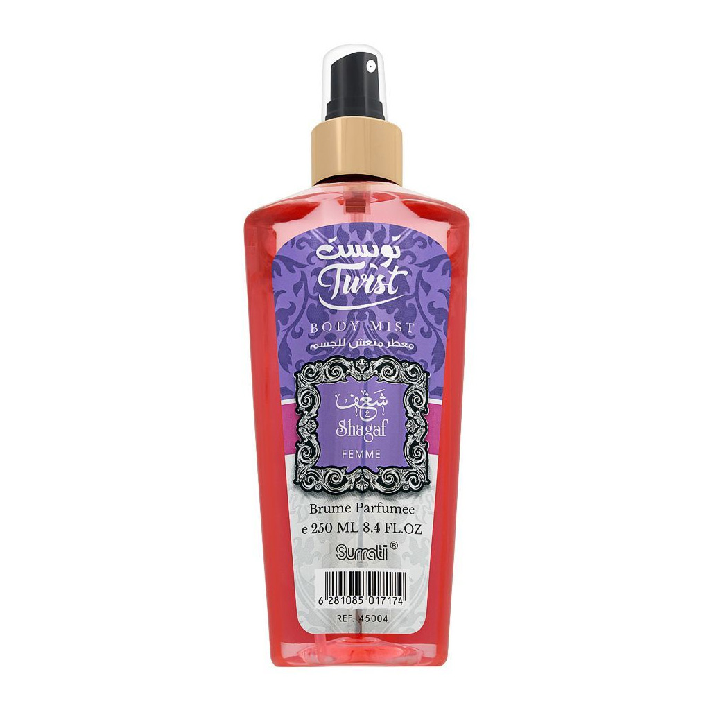 surrati-twist-shagaf-femme-body-mist-250ml Surrati Twist Shagaf Femme Body Mist, 250ml - Image 1