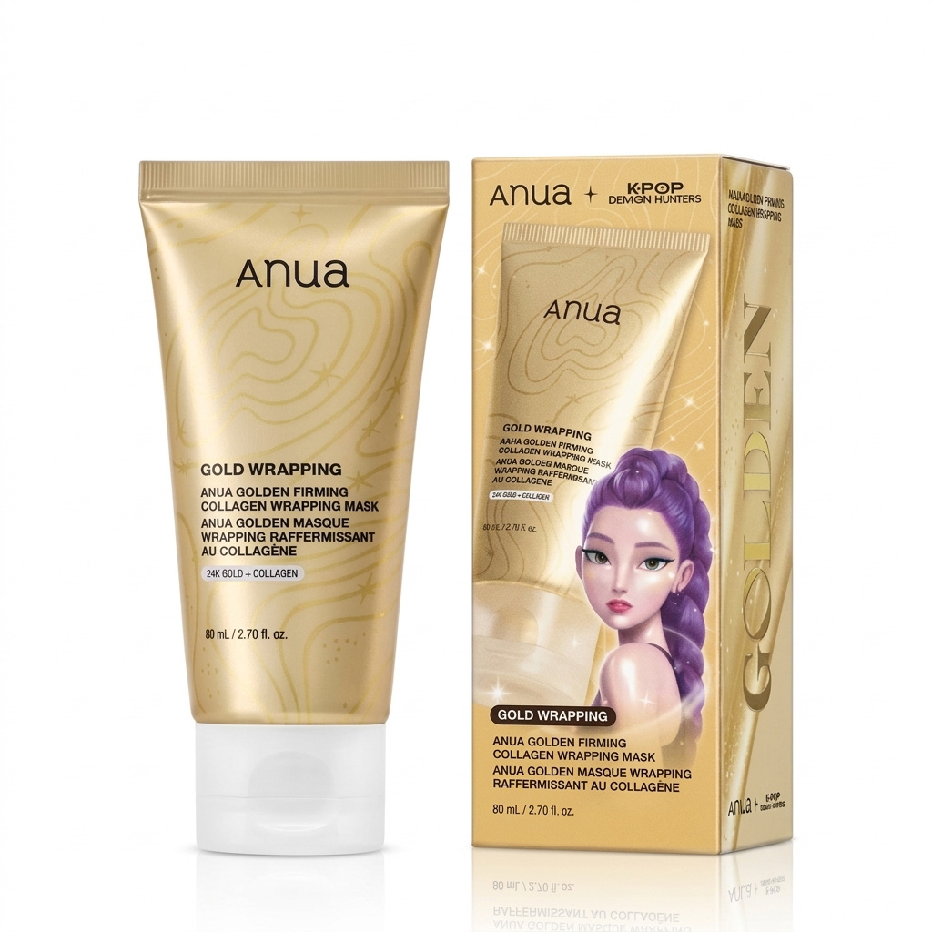 anua-golden-firming-collagen-wrapping-mask-80ml Anua Golden Firming Collagen Wrapping Mask 80ml - Image 1