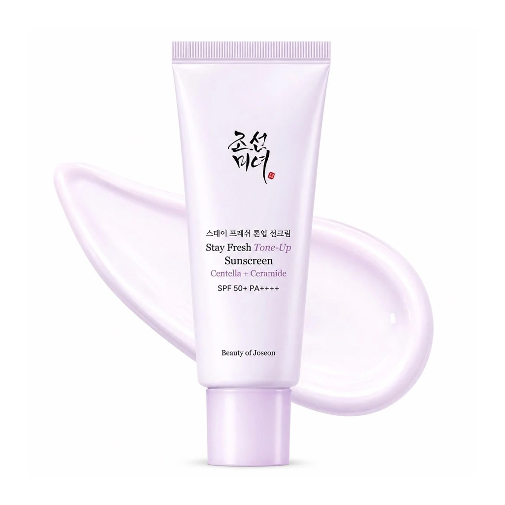 beauty-of-joseon-stay-fresh-tone-up-sunscreen-purple-spf50-pa-50ml Beauty Of Joseon Stay Fresh Tone-Up Sunscreen Purple SPF50+ PA++++ 50ml - Image 1
