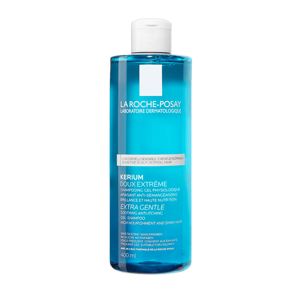 la-roche-posay-kerium-extra-gentle-anti-itching-gel-shampoo-400ml La Roche-Posay Kerium Extra Gentle Anti-Itching Gel-Shampoo 400ml - Image 1