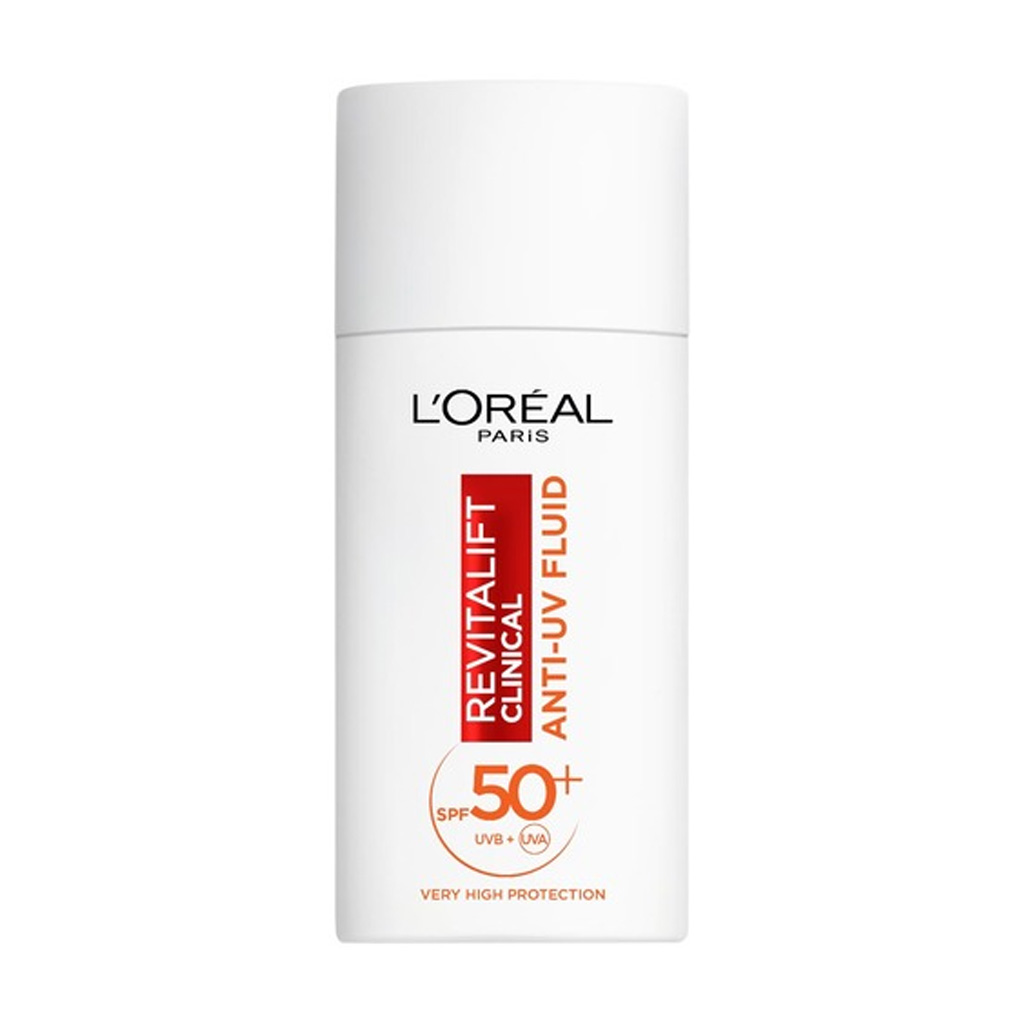 loreal-paris-revitalift-clinical-daily-moisturizing-spf50-50ml L'Oréal Paris Revitalift Clinical Daily Anti-UV Fluid Moisturizing SPF50+ 50ml - Image 1
