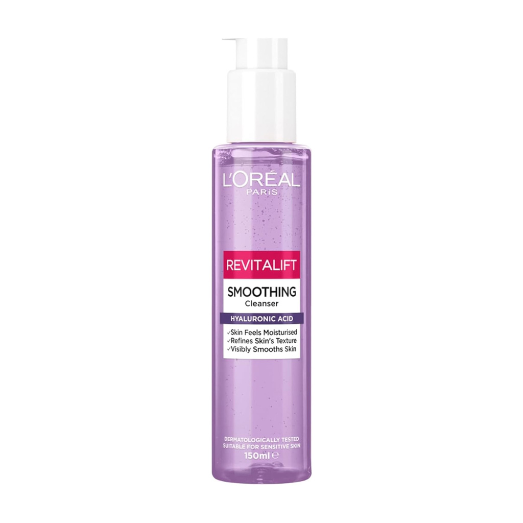 loreal-paris-revitalift-hyluronic-acid-smoothing-cleanser-150ml L'Oreal Paris Revitalift Hyluronic Acid Smoothing Cleanser, 150ml - Image 1