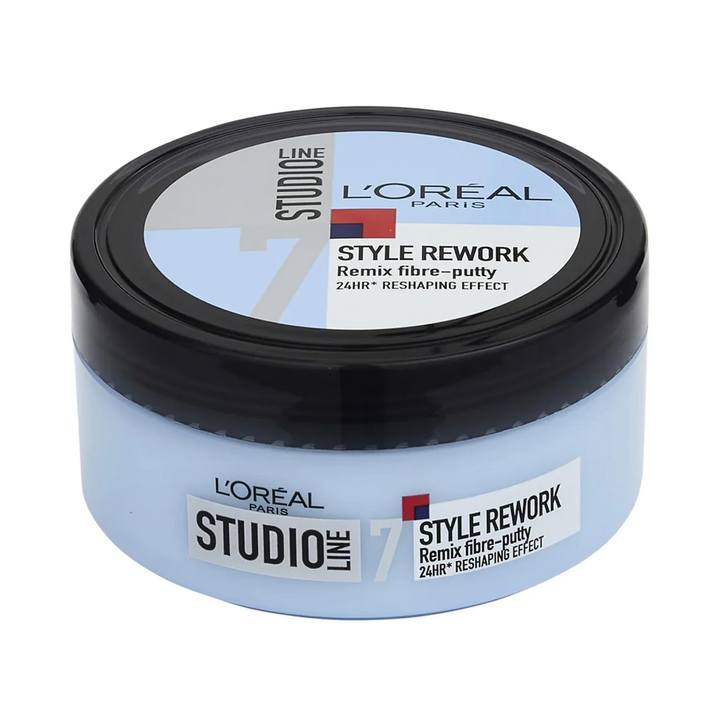 loreal-paris-studio-line-style-rework-remix-fibre-putty-150ml L'Oreal Paris Studio Line Style Rework Remix Fibre-Putty 150ml - Image 1