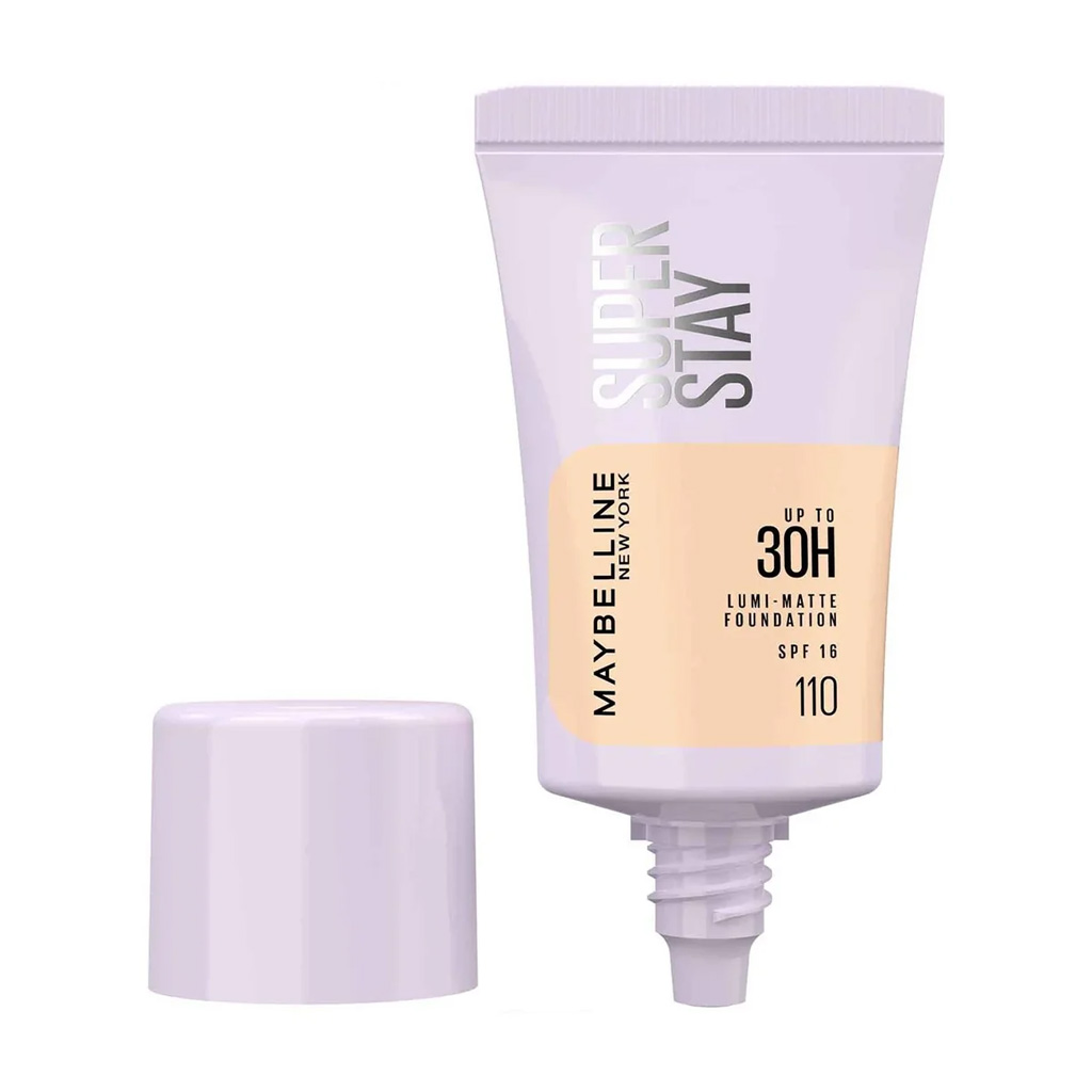 maybelline-super-stay-30h-lumi-matte-liquid-foundation-110-18ml Maybelline Super Stay 30H Lumi Matte Liquid Foundation, 110, 18ml - Image 1