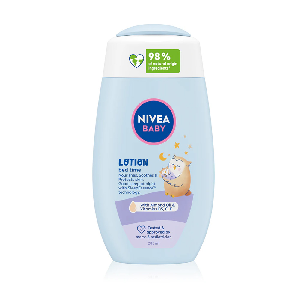 nivea-baby-bed-time-lotion-200ml Nivea Baby Bed Time Lotion 200ml - Image 1