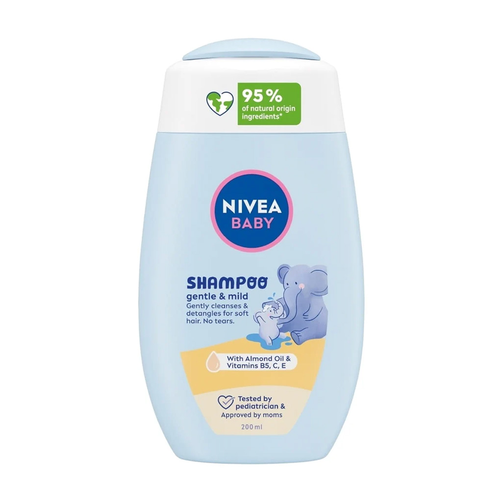 nivea-baby-gentle-mild-shampoo-200ml Nivea Baby Gentle & Mild Shampoo 200ml - Image 1