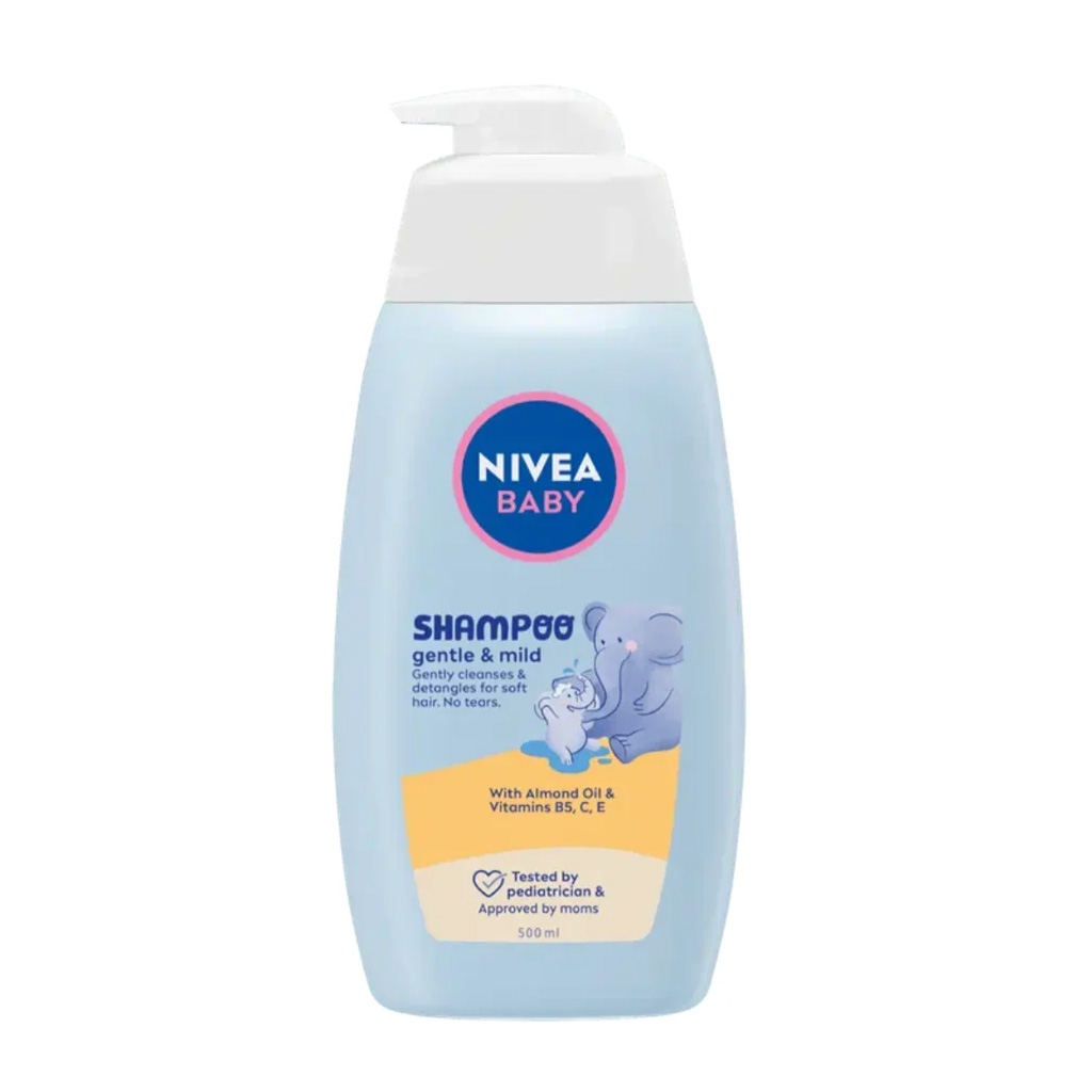 nivea-baby-gentle-mild-shampoo-500ml Nivea Baby Gentle & Mild Shampoo 500ml - Image 1