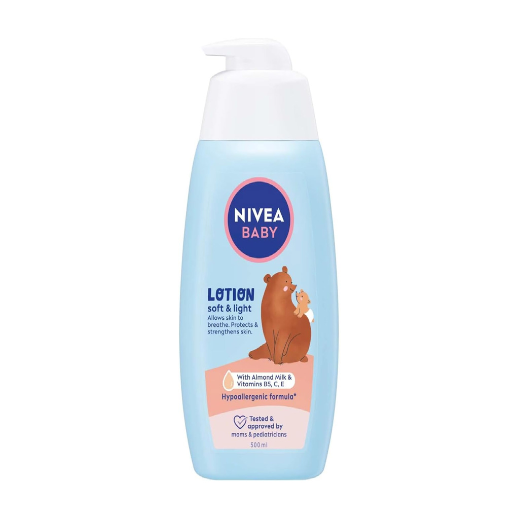 nivea-baby-soft-light-lotion-500ml Nivea Baby Soft & Light Lotion 500ml - Image 1