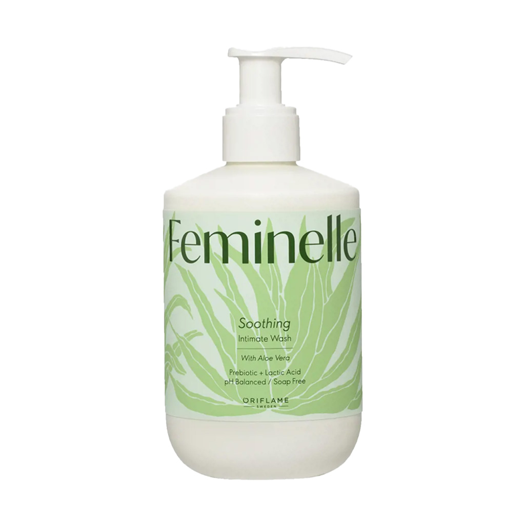 oriflame-feminelle-soothing-intimate-wash-with-aloe-vera-300ml Oriflame Feminelle Soothing Intimate Wash With Aloe Vera 300ml - Image 1