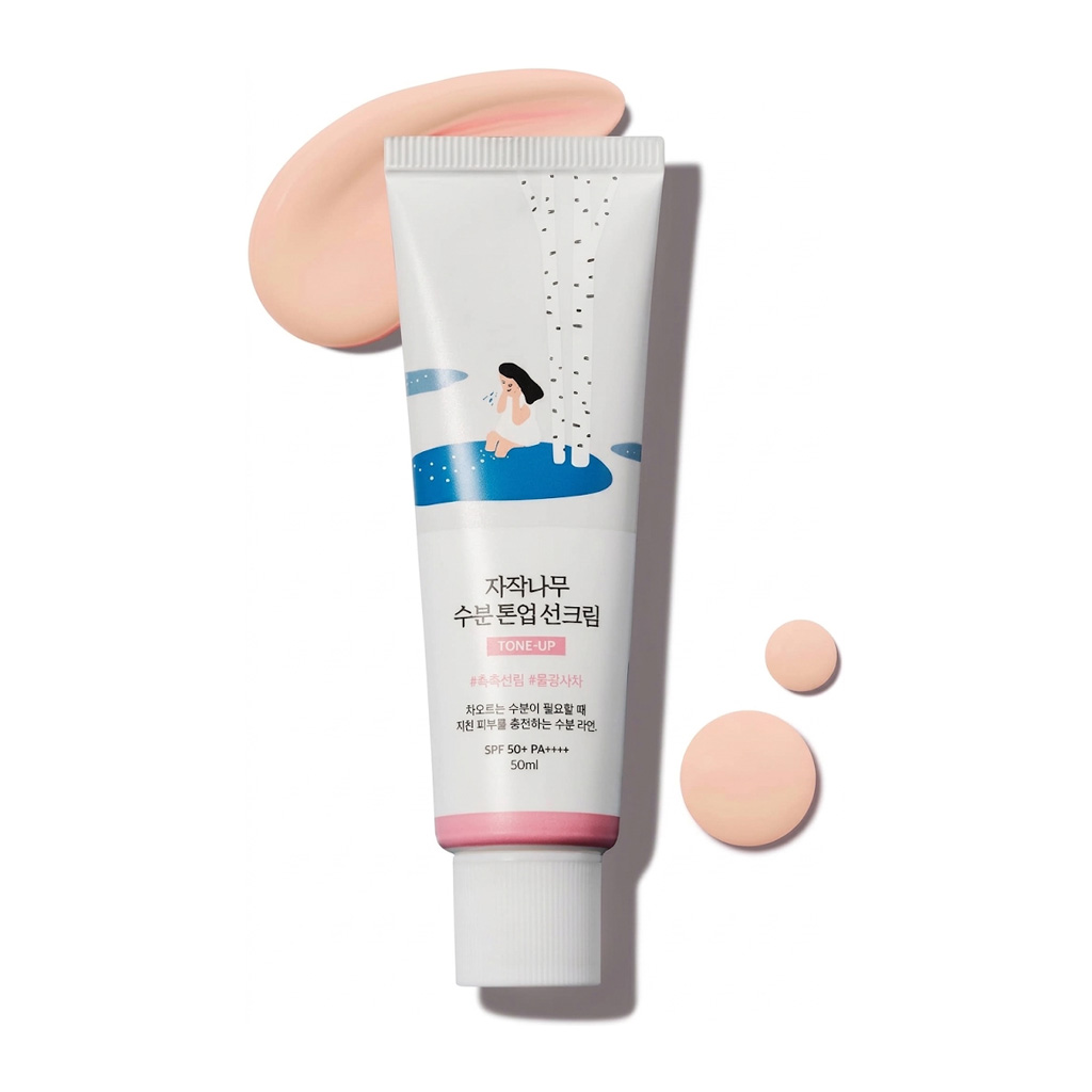 round-lab-birch-moisturizing-tone-up-sunscreen-spf-50-pa-50ml Round Lab Birch Moisturizing Tone Up Sunscreen SPF 50+ PA+ 50ml - Image 1
